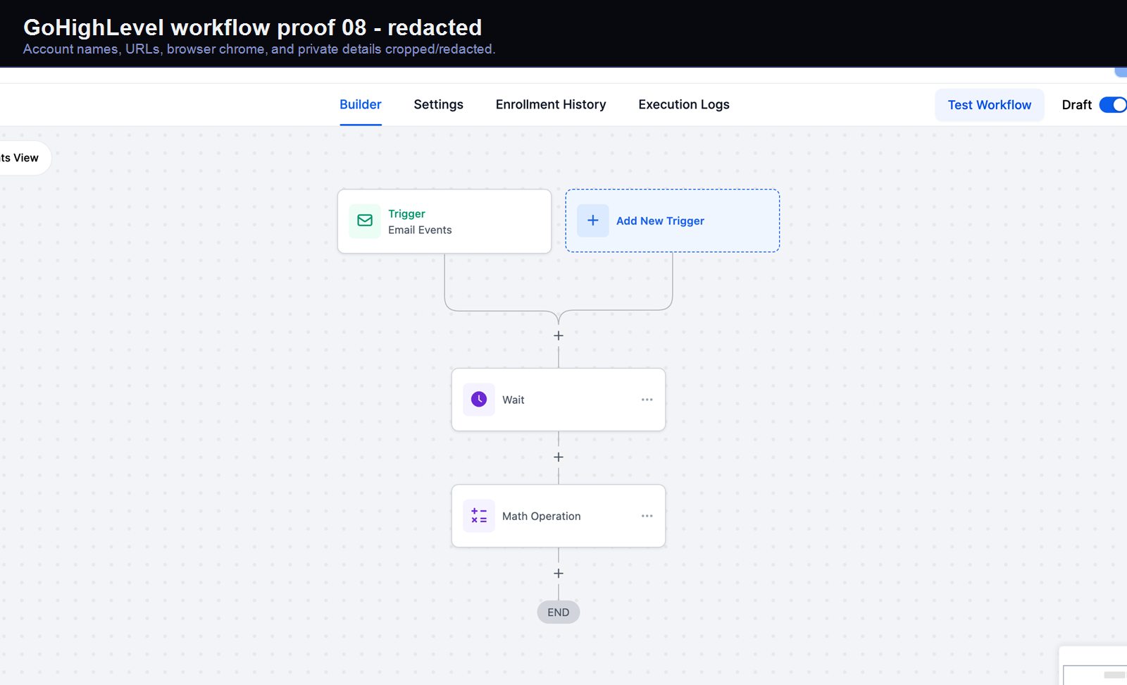 GoHighLevel follow-up automation screenshot 08
